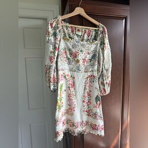 Farm Rio Floral Print Women's Mini Dress